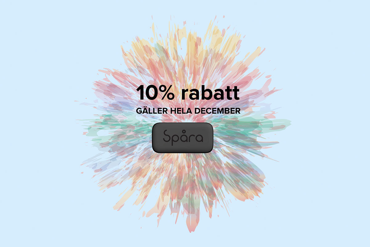 10% rabatt på Spåra Classic december ut